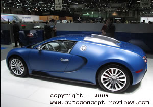 Bugatti Veyron “Bleu Centenaire”   